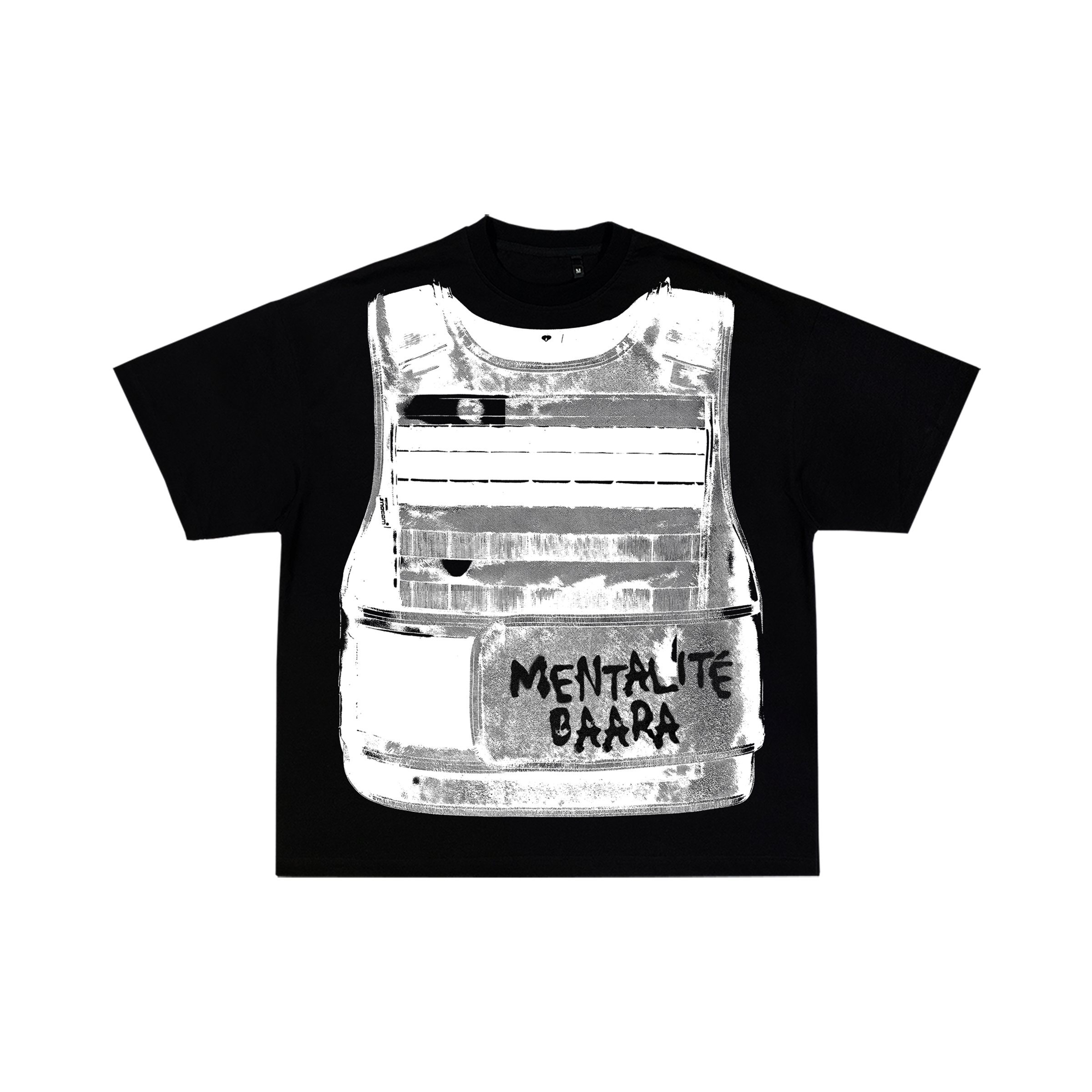 Mentalité Baara - T-Shirt Noir