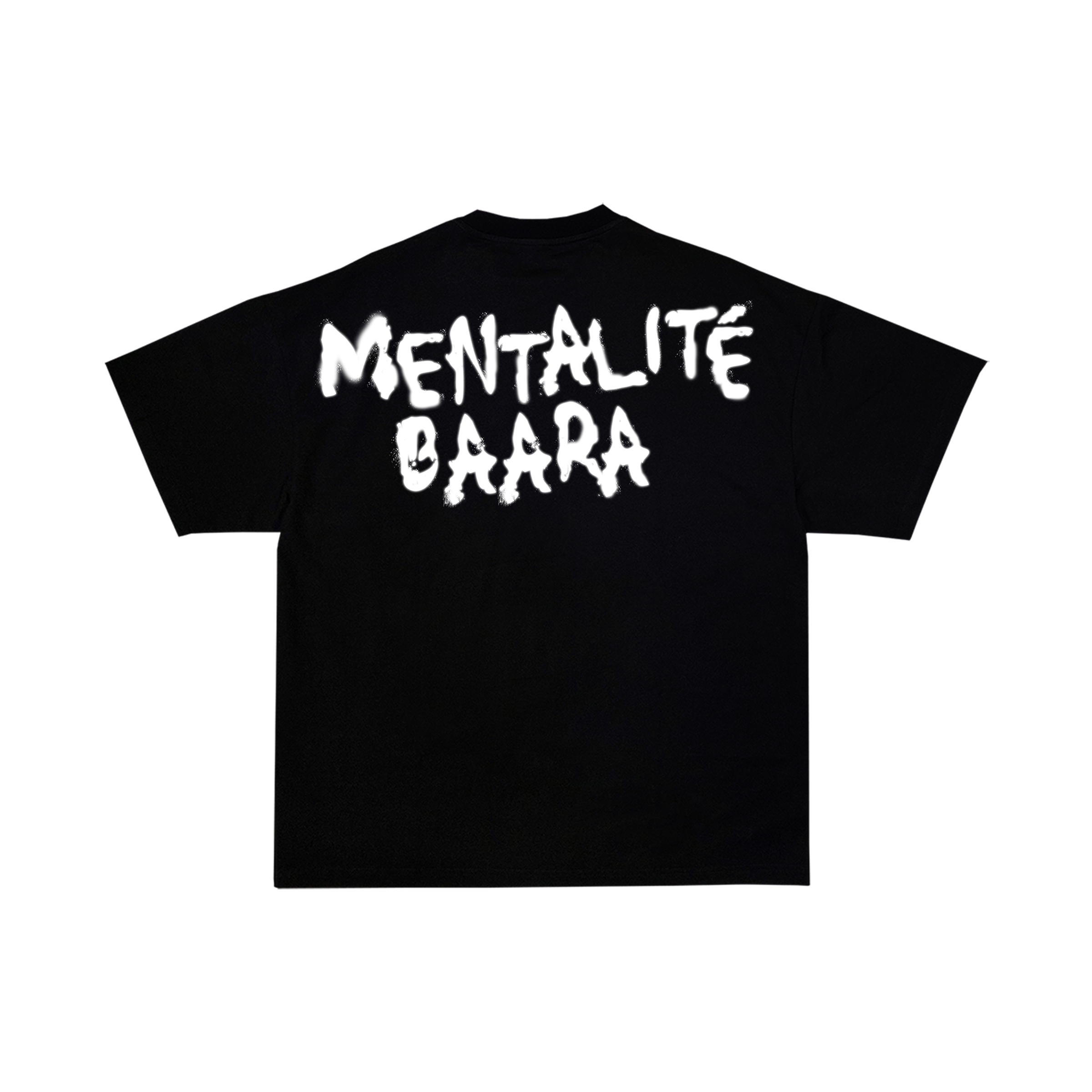 Mentalité Baara - T-Shirt Noir